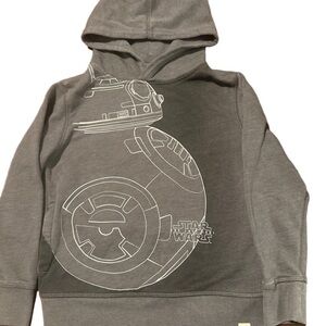 GAP KIDS Size 6-7 BB8 Star Wars Hooded Sweatshirt with Pockets